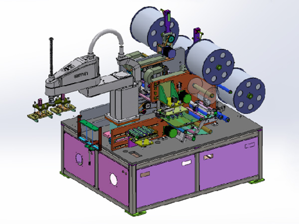 电芯贴胶设备（机械手）